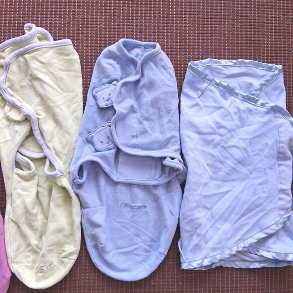 Swaddle Me Sleep Swaddles Sacks Large Med Mix Lot Of 5 Summer Kiddopotamus - Picture 3 of 6